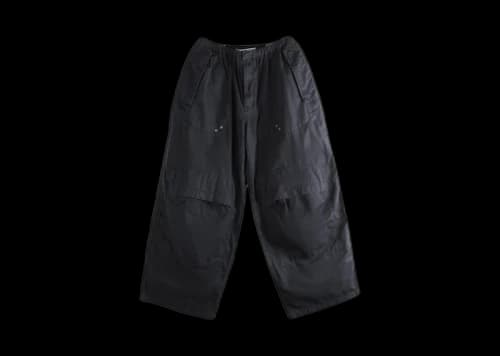 Alexander Wang Articulated Pockets Mid-Rise Cargo Pant Washed Black