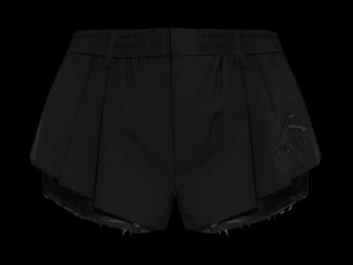 Alexander Wang Elasticated Sartorial Shorts Black