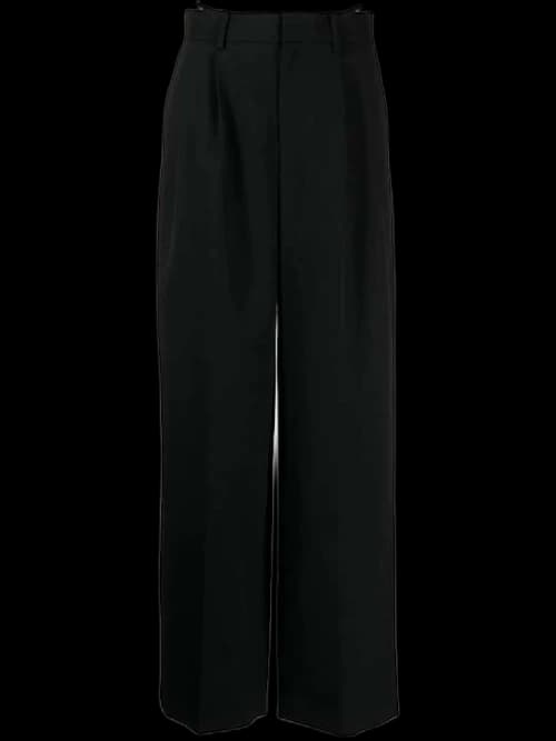 Alexander Wang Low Waisted G-String Crystal Trim Trouser Black
