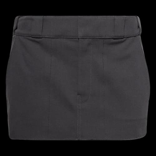 Alexander Wang Mid Rise Workwear Skort W/ Distressed Crease 'Tornado'