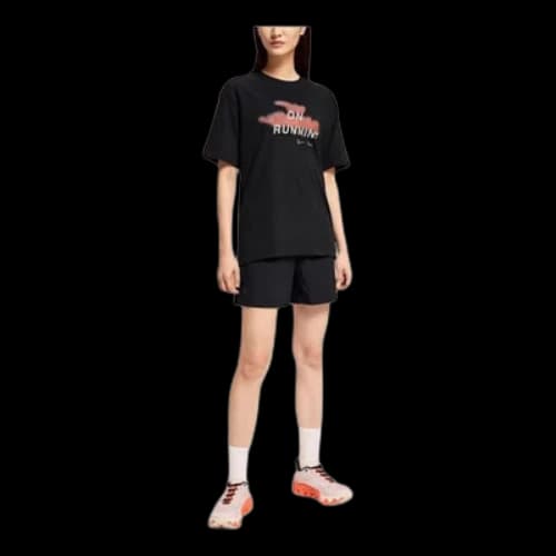 On Running Club-T Flow T-Shirt 'Black' (Women's)