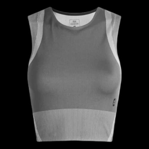 On Running Studio Knit Crop Top 'Rock Glacier' (Women's)