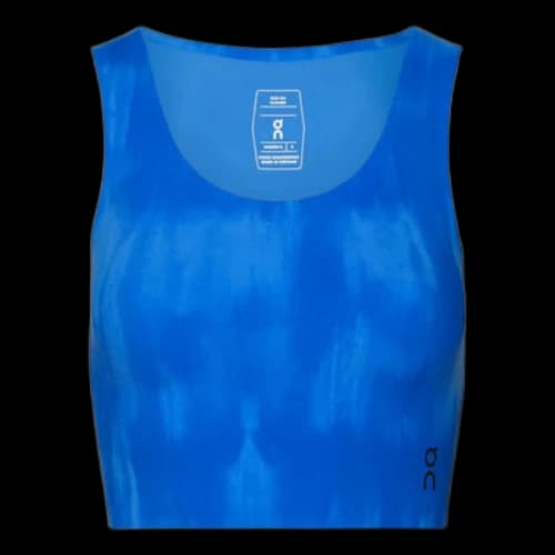 On Running Studio Open Back Crop Top 'Blue' (Women's)