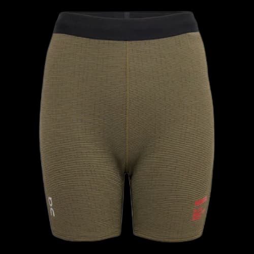 On Running x Pleasures x The Loop Short Tights 'Olive' (Women's)