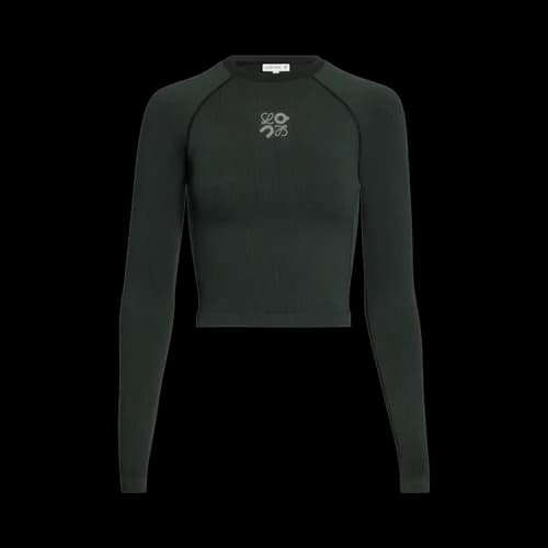 ON x Loewe LG Sleeve Top 'Black'
