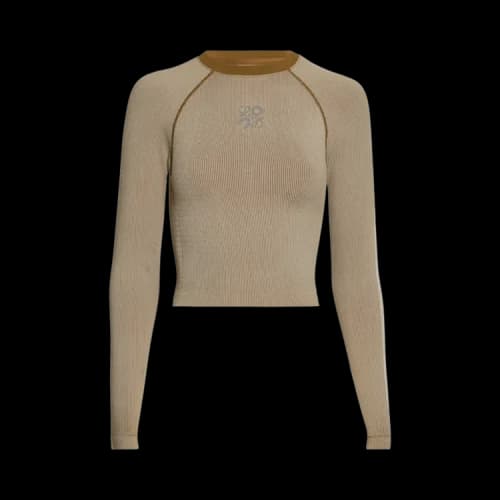 ON x Loewe LG Sleeve Top 'Ivory'