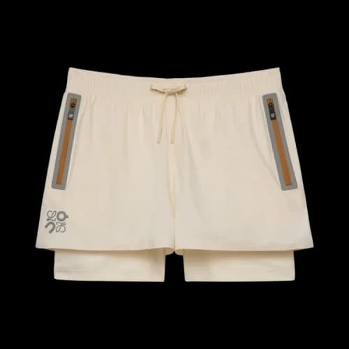 ON x Loewe Performance Shorts 'Ivory'