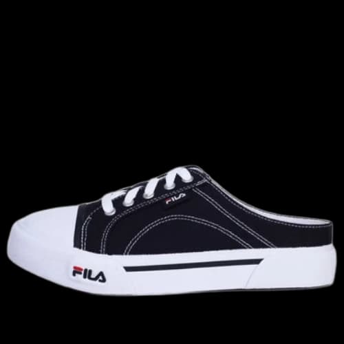 FILA Dongle Series Canvas Shoes GS Black (Women's)