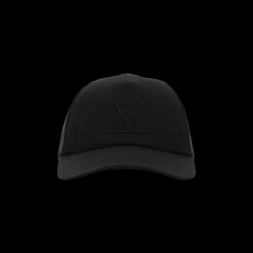 Valentino V Logo Baseball Cap 'Black'