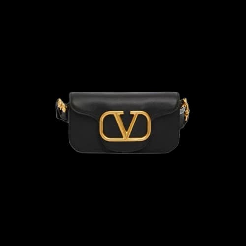 Valentino Mini Messenger Bag 'Black'
