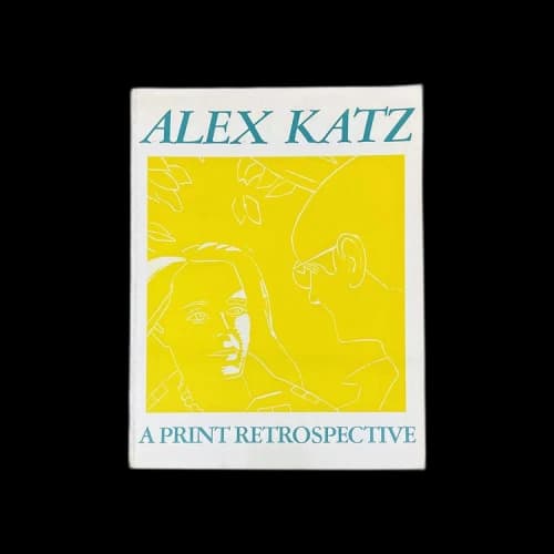 Books A Print Retrospective by Alex Katz (First Edition)