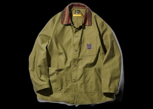 Needles x Union D.N Coverall Jacket Olive