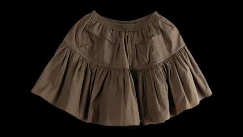 Cecilie Bahnsen Women's Blair Skirt Brown