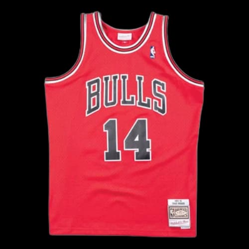 Mitchell & Ness NBA Chicago Bulls 1990/91 Swingman Jersey 'Craig Hodges Red'