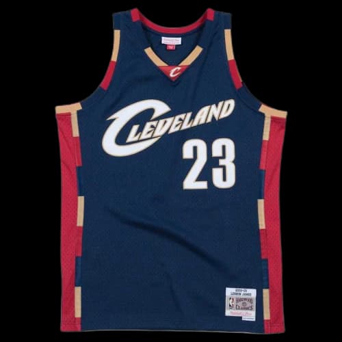 Mitchell & Ness NBA Cleveland Cavaliers 2008/09 HWC Swingman Jersey 'LeBron James Navy'
