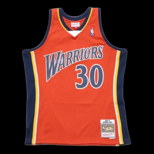 Mitchell & Ness NBA Golden State Warriors 2009/10 HWC Swingman Jersey 'Stephen Curry Orange'