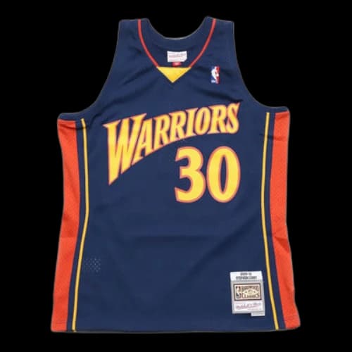 Mitchell & Ness NBA Golden State Warriors 2009/10 HWC Swingman Jersey 'Stephen Curry Navy'