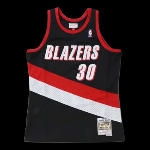 Mitchell & Ness NBA Portland Trail Blazers 1999/00 HWC Swingman Jersey 'Rasheed Wallace Black'