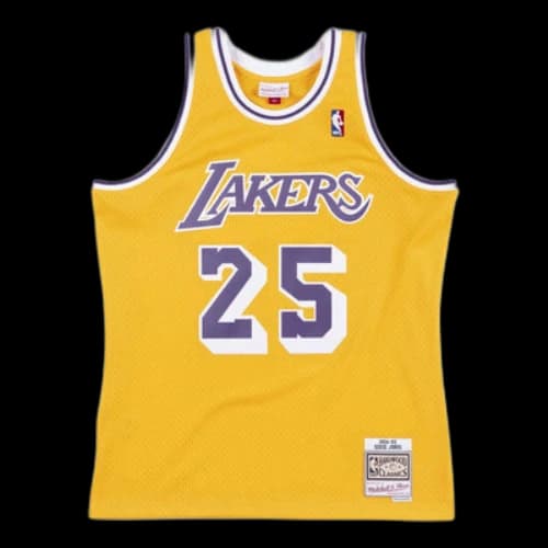 Mitchell & Ness NBA Los Angeles Lakers 1994/95 HWC Swingman Jersey 'Eddie Jones Gold'