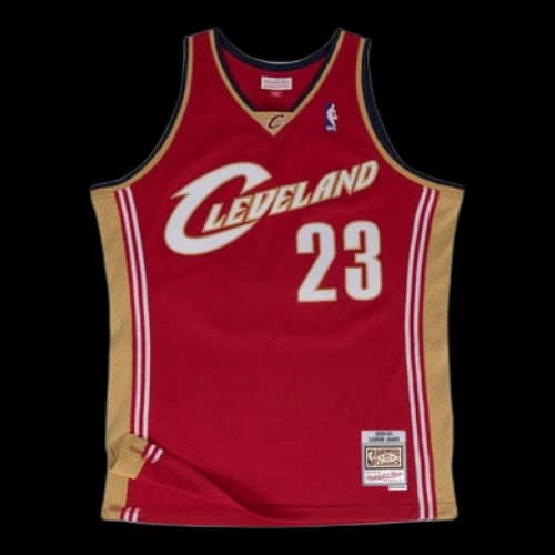 Mitchell & Ness NBA Cleveland Cavaliers 2003/04 Swingman Jersey 'LeBron James Wine'