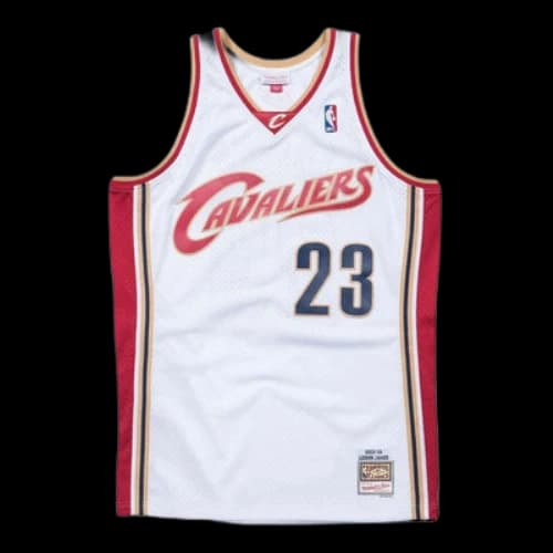 Mitchell & Ness NBA Cleveland Cavaliers 2003/04 Swingman Jersey 'LeBron James White'