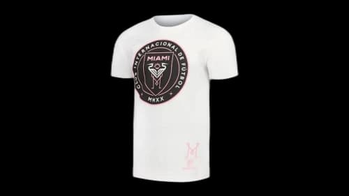 Mitchell & Ness Inter Miami CF Crest T-shirt White