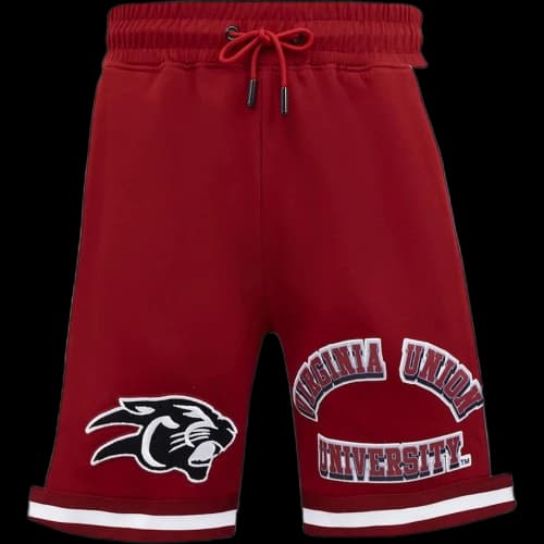 NBA Virginia Union University Pro Standard 2024 All-Star Game X HBCU Classic Chenille Shorts Red