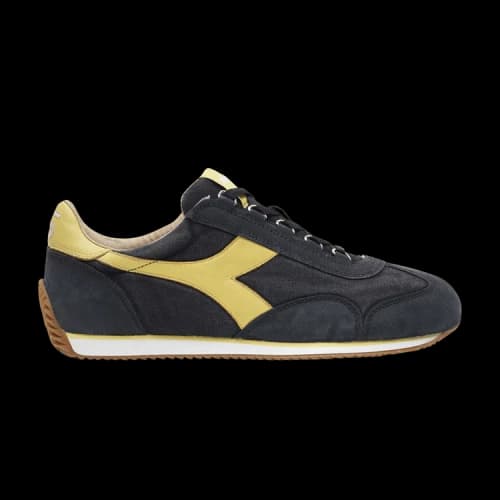 Diadora Equipe H Canvas Stone Wash 'Black Phantom Gum'