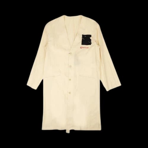 Raf Simons Raglan Lamb Coat 'Cream'
