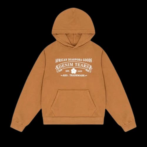 Denim Tears ADG Hoodie 'Washed Brown'