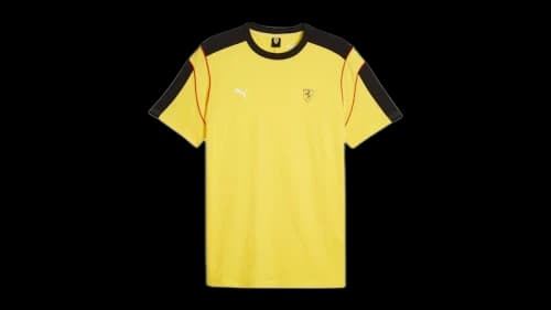 Puma Scuderia Ferrari Race MT7 T-shirt Yellow