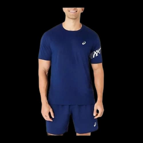 ASICS Icon T-Shirt 'Birch Blue Expanse'
