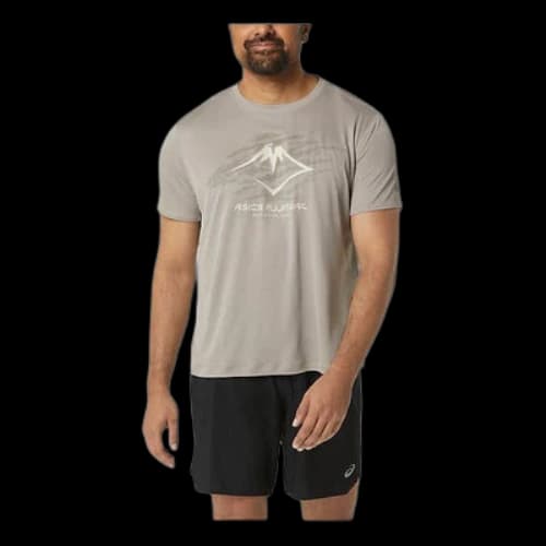 ASICS Fujitrail Logo T-Shirt 'Grey'