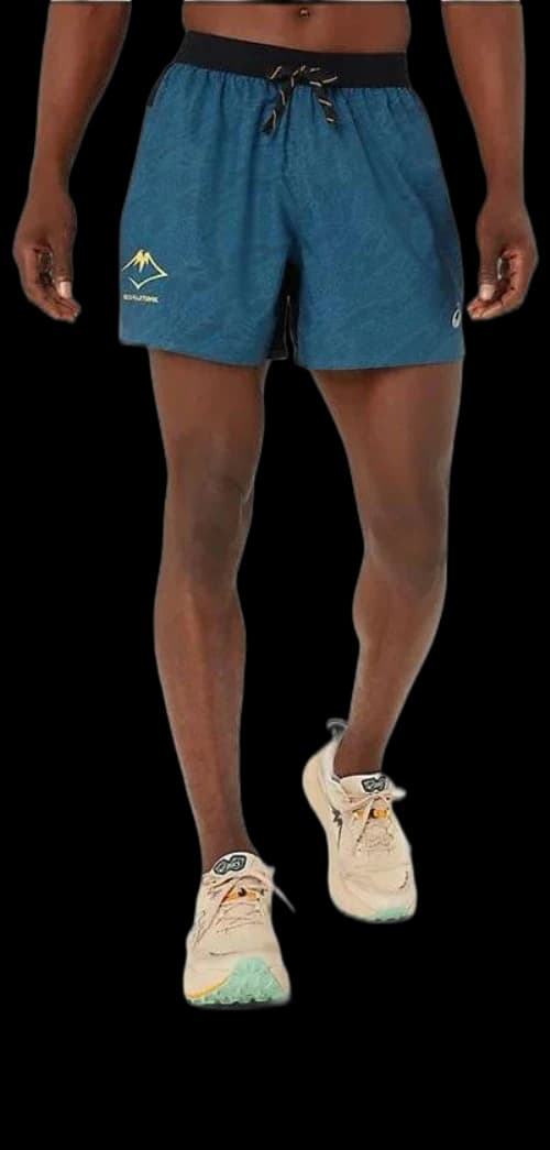 ASICS Fujitrail All Over Print 5In Shorts 'Blue'