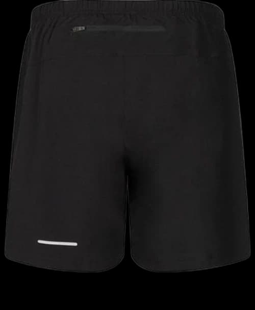 ASICS Logo with Back Zip Pocket Shorts 'Black'