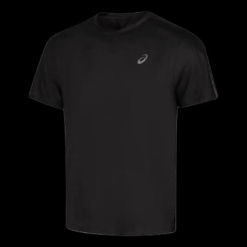 ASICS LITE-SHOW Short Sleeved Running Top Asia Sizing 'Performance Black'
