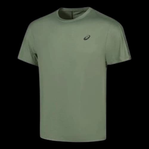 ASICS LITE-SHOW Short Sleeved Running Top Asia Sizing 'Slate Grey'
