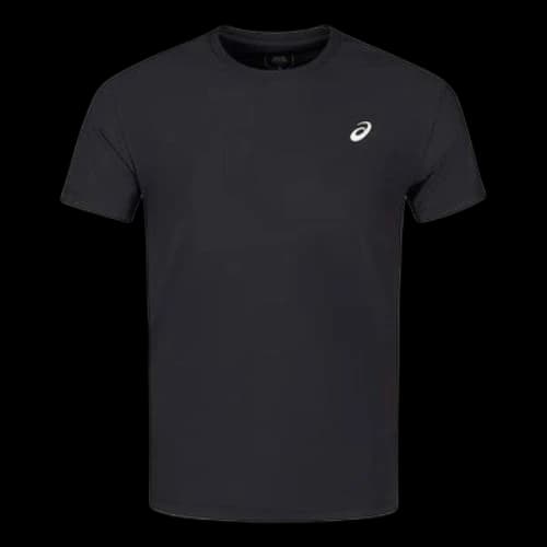 ASICS Short Sleeved Running Top Asia Sizing 'Performance Black'