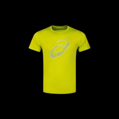 ASICS Short Sleeve Running Top 'Lime Zest'