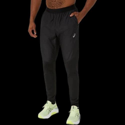 ASICS ROAD Running Pants Men's Performance Black