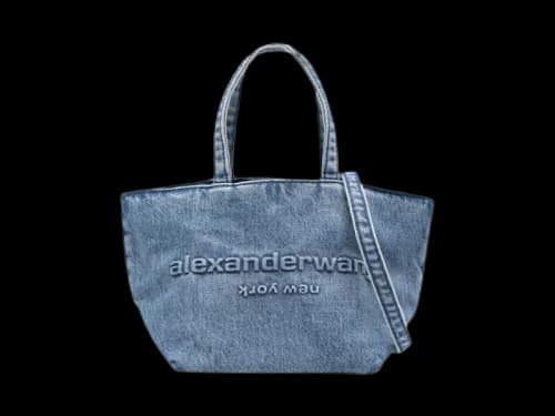 Alexander Wang W/Strap Punch Small Tote Vintage Medium Indigo
