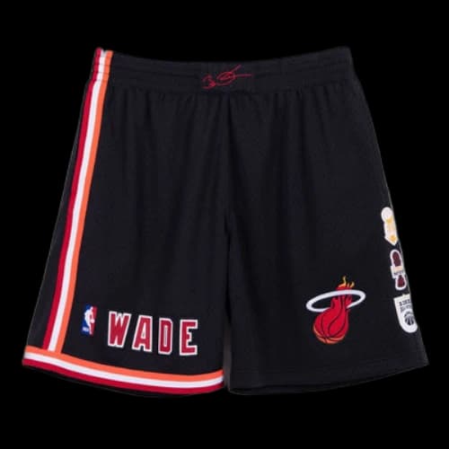 Mitchell & Ness NBA Miami Heat 2006/07 Swingman Shorts 'Dwyane Wade Black'