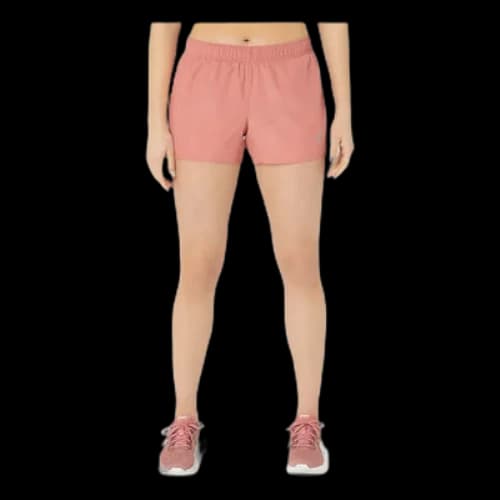ASICS Silver 4 Inch Shorts 'Light Garnet' (Women's)