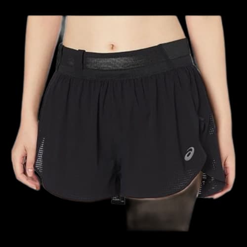 ASICS Metarun Split Shorts 'Black' (Women's)