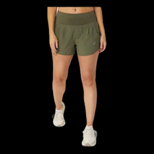 ASICS Road 3.5inch Running Shorts 'Mantle Green' (Women's)
