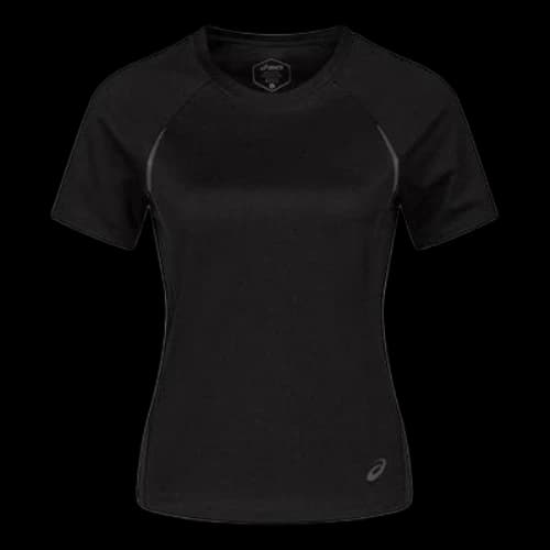 ASICS LITE-SHOW Short Sleeved Running Top Asia Sizing 'Performance Black' (Women's)