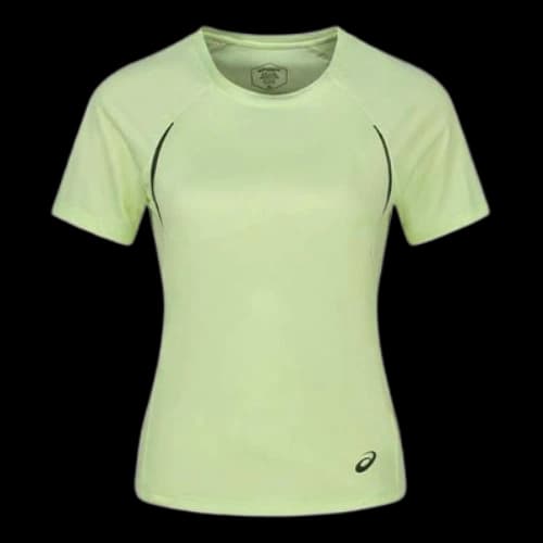 ASICS LITE-SHOW Short Sleeved Running Top Asia Sizing 'Huddle Yellow' (Women's)