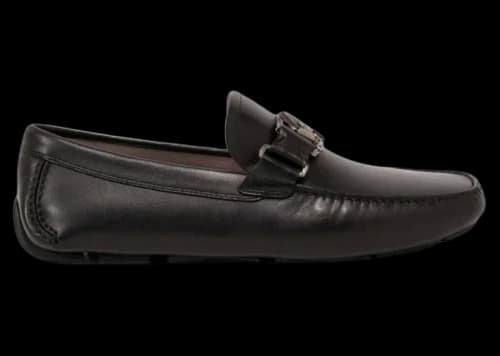 Ferragamo Peter Driving Loafers Black