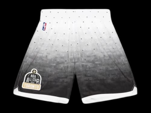NBA 2016 All-Star Game Hardwood Classics Usa Authentic Shorts White