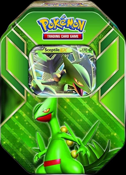 2015 Pokemon TCG Hoenn Power Tin Sceptile EX